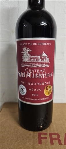 Bordeaux Médoc Cru Bourgeois Château Saint-Christophe 2019
