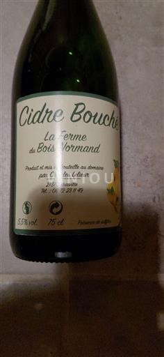 Normandie Normandiecider La Ferme du Bois Normand Icke årgångsbetecknad