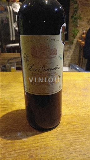 Bordéus Bordeaux Superior Les Gavelettes 2018