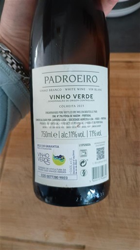 Portugalsko Vinho verde Padroeiro 2023