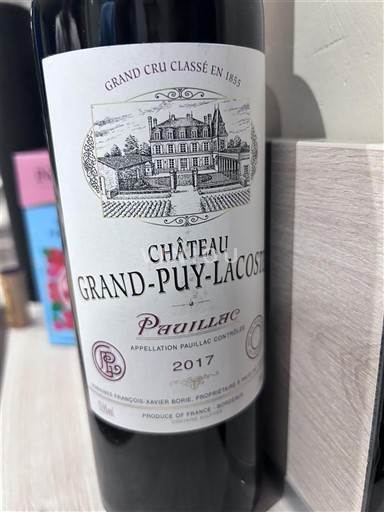 Bordeaux Pauillac Grand Cru Château Grand-Puy-Lacoste 2017