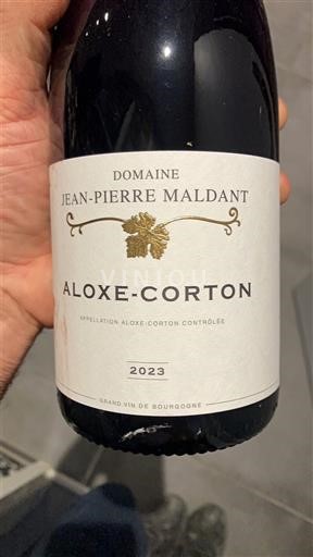 Rượu vang Rouge sec Domaine Jean-Pierre Maldant 2023 Pháp Bourgogne Aloxe-Corton AOC