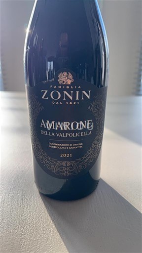 Veneto Amarone della Valpolicella Zonin 2021