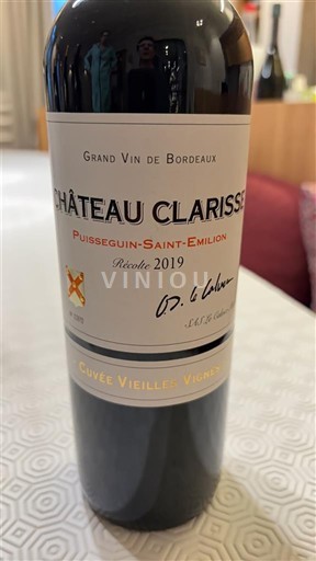 Burdeos Puisseguin-saint-émilion Château Clarisse Vieilles Vignes 2019