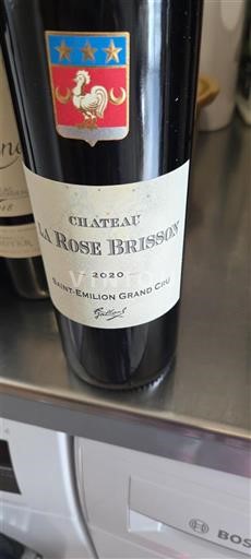 Bordeaux Saint-Émilion Grand Cru Grand Cru Château La Rose Brisson 2020