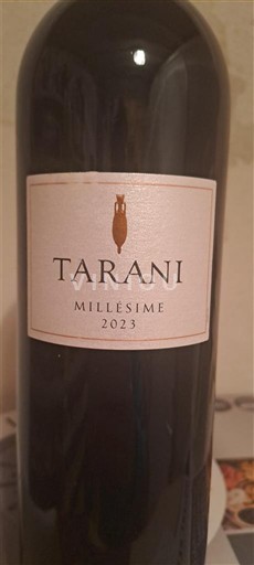 Sudoeste Comté tolosano Tarani Millésime 2023