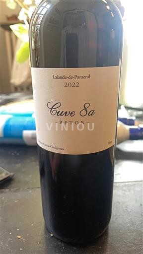 Bordeaux Lalande-de-Pomerol Château Canon Chaigneau Cuve 8a 2022