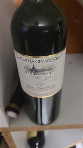 Bordeaux Lussac-saint-émilion Château La Grande Clotte Neročník