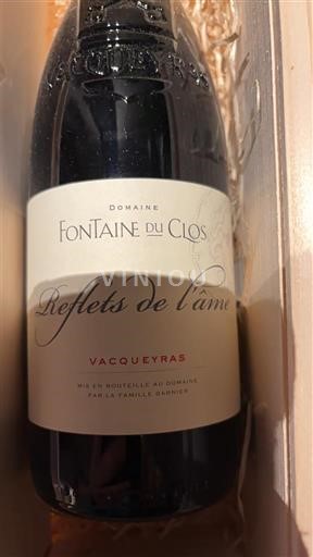 Rhônevallei Vacqueyras Domaine Fontaine du Clos Reflets de l'âme Niet-geïntegreerd