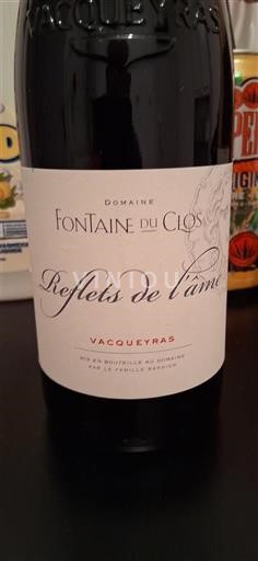 Údolí Rhôny Vacqueyras Domaine Fontaine du Clos Reflets de l'âme Neročník