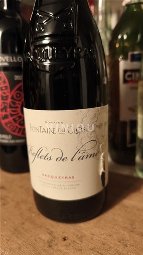 Рона долина Vacqueyras Domaine Fontaine du Clos Reflets de l'âme Non Millésimé