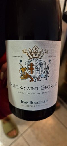Bourgogne Nuits-saint-georges Jean Bouchard 2022
