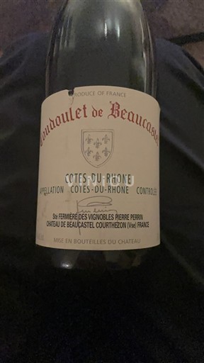 Thung lũng Rhône Côtes-du-rhône Château Beaucastel Coudoulet de Beaucastel 2004