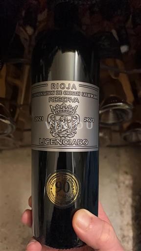 La Rioja Rioja Licenciado Reserva 2021