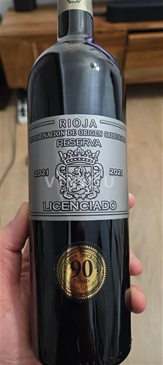 La Rioja rioja Licenciado Reserva 2021