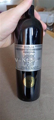 La Rioja Rioja Licenciado Reserva 2021