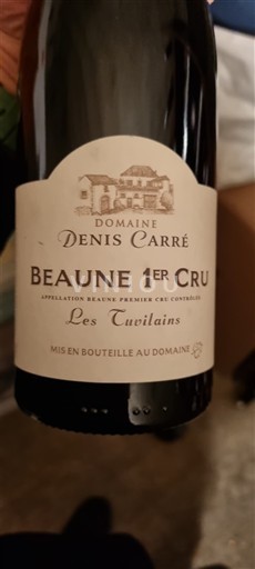Burgundi Määrittelemätön Premier Cru Domaine Denis Carré Les Tuileains Ei vuosikertaa