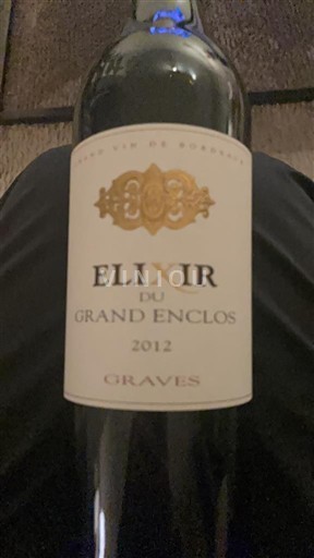 Bordeaux Graves Grand Enclos Elixir du Grand Enclos 2012
