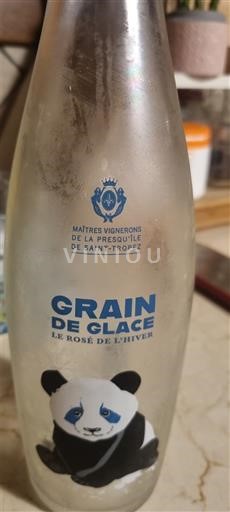 Provence, Ala-Rhônen laakso, Korsika Méditerranée Maîtres Vignerons de la Presqu'île de Saint-Tropez Grain de Glace Ei vuosikertaa