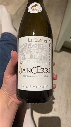 Loirevallei Sancerre Daniel Reverdy et Fils Le Clos de Chaudenay 2022
