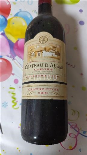 Sydvestfrankrig Cahors Château Alban Grande 2001