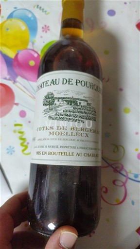 South West Côtes de Bergerac Château Pourquey 1988