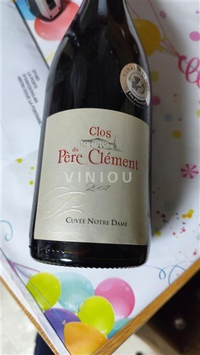 Údolí Rhôny Côtes-du-Rhône-villages Clos du Père Clément Notre Dame 2007