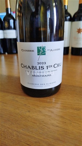 Bourgogne Chablis Premier Cru Closerie des Alisiers Montmains 2023