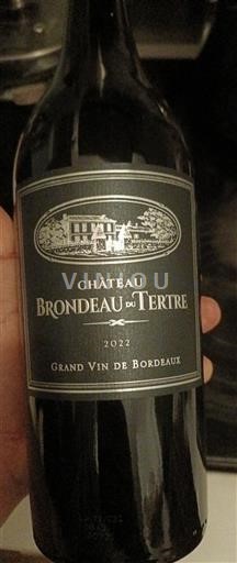 Bordeaux Château Brondeau du Tertre 2022