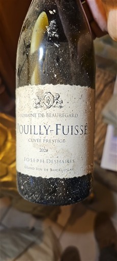Bourgogne Pouilly-fuissé Domaine Beauregard Prestige 2020