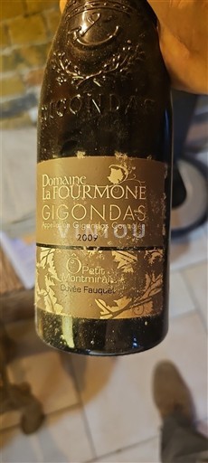 Thung lũng Rhône Gigondas Domaine La Fourmone Le Petit Montmirail Fauquet 2009