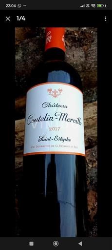 Bordeaux Saint-Estèphe Château Coutelin-Merville 2017