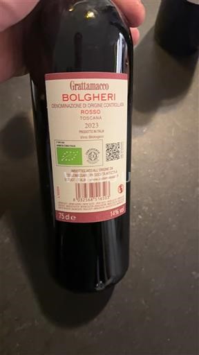 Toscana Bolgheri Grattamacco 2023