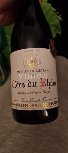 Rhônedalen Côtes du Rhône Moulin de Meyran Grande Terre 2022