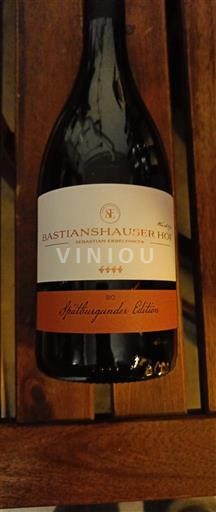 Rheinhessen Bastianshauser Hof Spätburgunder Edition 2022