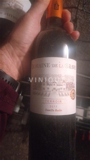 Vin Rouge sec Terroir Château La Grave 2017 France Bordeaux AOC