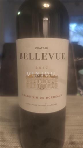 Bordeaux Château Bellevue 2017