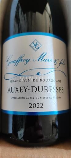 Borgoña Auxey-duresses Grand Cru Gauffroy Marc & fils 2022
