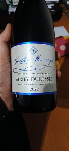 Bourgondië Auxey-Duresses Grand Cru Gauffroy Marc & fils 2022