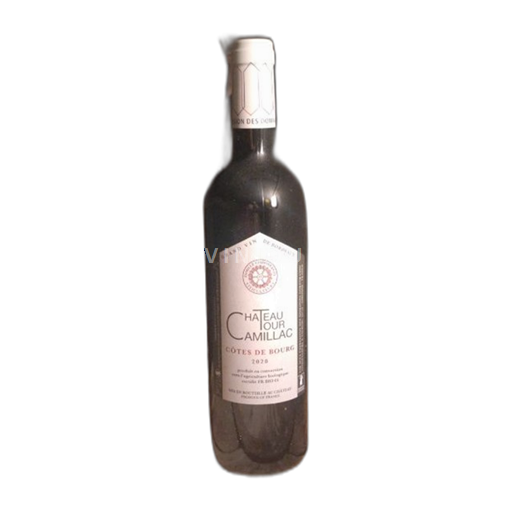 Vin Rouge sec Château Tour Camillac 2020 France Bordeaux Côtes-de-bourg AOC