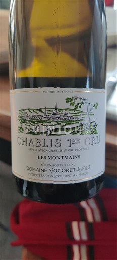 Bourgogne Chablis Premier Cru Premier Cru Domaine Vocoret & Fils Les Montmains 2023