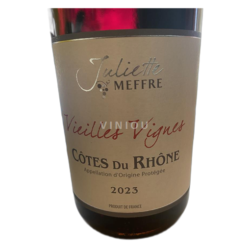 Thung lũng Rhône Côtes-du-rhône Juliette Meffre Vieilles Vignes 2023