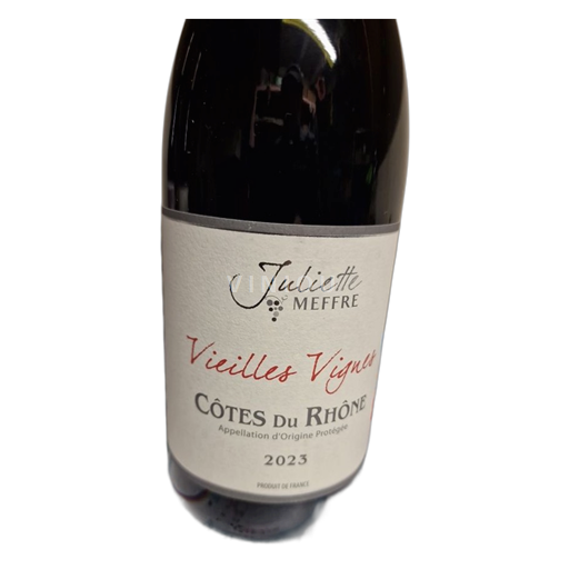 Thung lũng Rhône Côtes-du-rhône Juliette Meffre Vieilles Vignes 2023