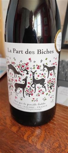 Southwest Cahors Bodillo La Part des Biches 2023