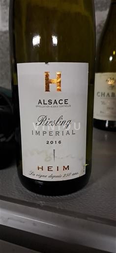 Alsacia Heim Riesling Impérial 2016