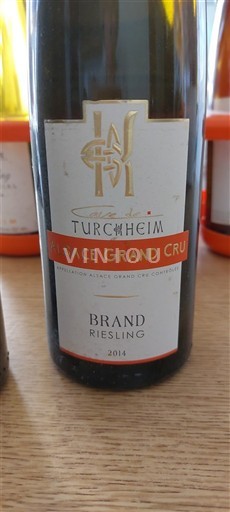Alsazia Non specificato Grand Cru Cave de Turckheim Brand Riesling 2014