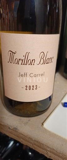 Languedoc ja Roussillon Pays d'Oc Jeff Carrel Morillon Blanc 2023