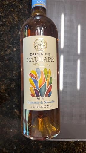 Tây Nam Jurançon Domaine Cauhapé Symphonie de Novembre 2016