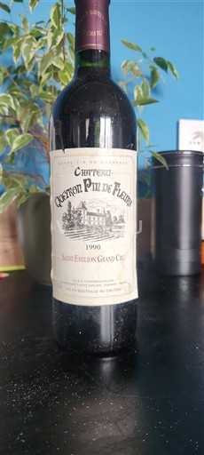 Bordo Сент-Емилион Гранд Кру Château Queyron Pin de Fleur 1990