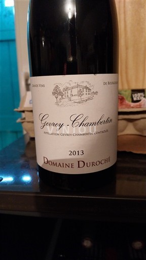 Bourgogne Gevrey-chambertin Domaine Duroché 2013